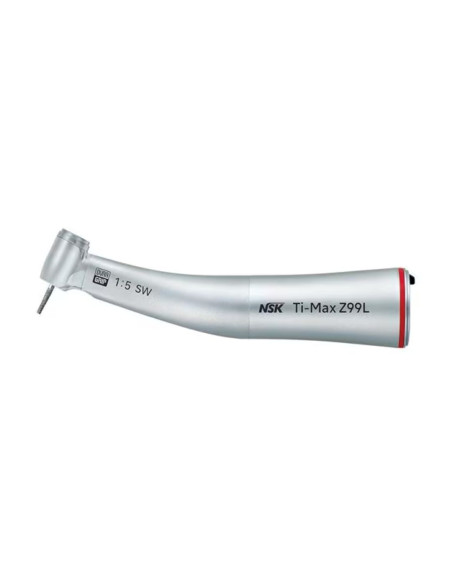 NSK Ti-Max Z99L Contra Ángulo Multiplicador 1:5 Cabezal Estándar — Titanio DURAGRIP