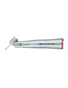 NSK Ti-Max Z45L Contra Ángulo Multiplicador 1:4,2 a 45° — Titanio, spray doble modo