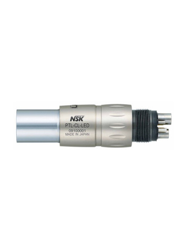 NSK PTL-CL-LED Acoplamiento LED para Instrumentos NSK — Acero inoxidable con válvula antirretorno