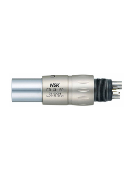 NSK PTL-CL-LED Acoplamiento LED para Instrumentos NSK — Acero inoxidable con válvula antirretorno