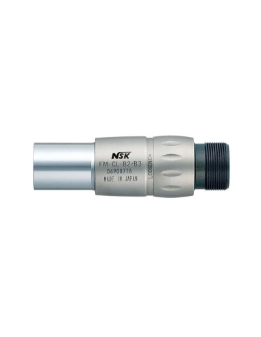 NSK FM-CL-B2/B3 Acoplamiento Estándar para Turbinas NSK — Conexión Borden 2/3 orificios en acero inoxidable