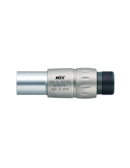 NSK FM-CL-B2/B3 Acoplamiento Estándar para Turbinas NSK — Conexión Borden 2/3 orificios en acero inoxidable
