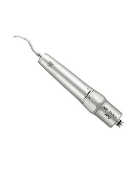 NSK Ti-Max S970 Scaler Neumático de Titanio con Anillo de Potencia — 3 niveles, 5.800–6.200 Hz, varias conexiones