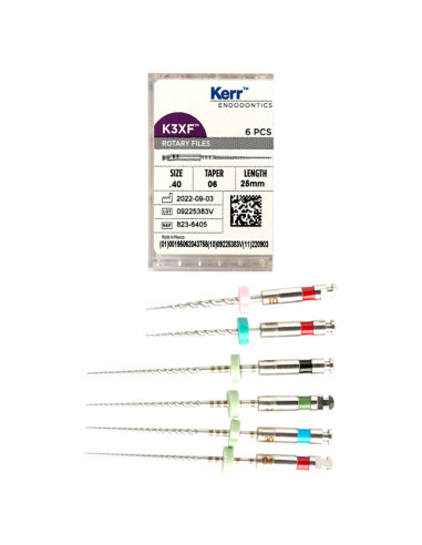 Limas Rotatorias K3 XF SybronEndo | Abanzedental