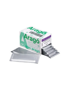 Sutura PGA Aragó absorbible de ácido poliglicólico para cirugía dental