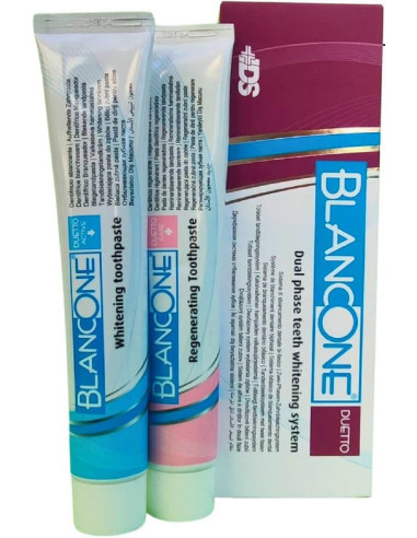 BlancOne Duetto Pasta Blanqueadora ACTIVE + CARE | Abanzedental