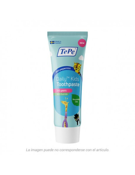 TePe Daily Kids Pasta Dental Infantil con Flúor | Abanzedental
