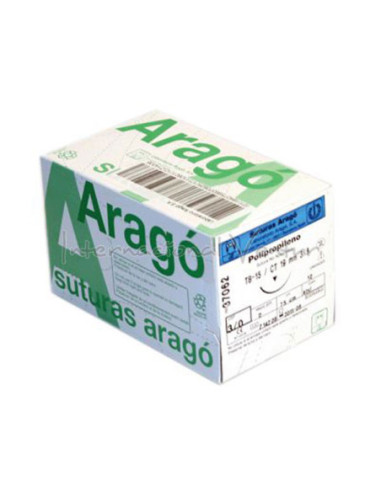 Sutura Polipropileno Tb 10 6 0 - Arago