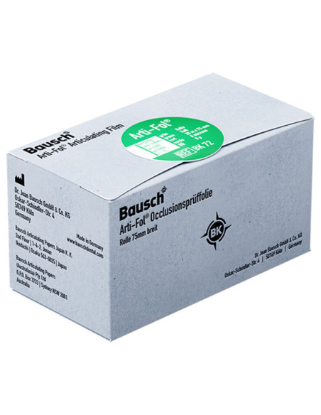 Material Registro Mordida BK72 PAP ART 1 lado 20m - Bausch