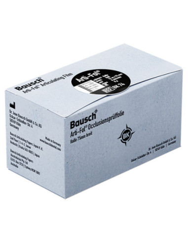 Material Registro Mordida BK74 PAP ART 2 lados 15m - Bausch