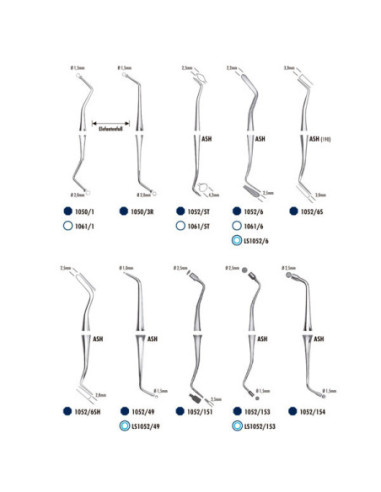 Cemento dental 1052 6 Inst obturacion Ash para Composite - Carl Martin