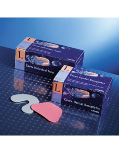 Varios Laboratorio Plancha Base Mica free Rosa Superior - Cavex