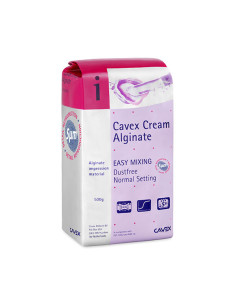 Material de impresión dental CAVEX ALGINATE CREAM 500gr para Ortodoncia