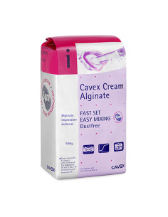 Material de impresión dental CAVEX ALGINATE CREAM FAST 500gr para Ortodoncia