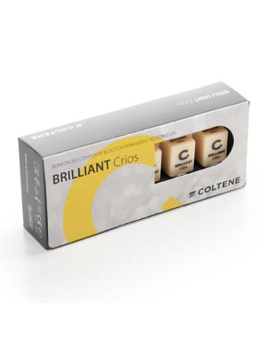 Composite dental 60019996 Brilliant Crios A3 HT14 Cerec para Composite - Coltene