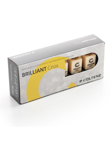 Composite dental 60019996 Brilliant Crios A3 HT14 Cerec para Composite - Coltene