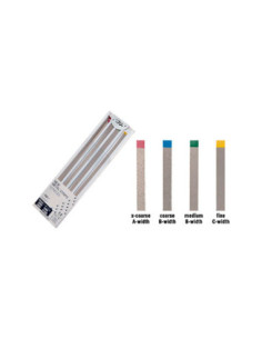 Abrasivo dental Tiras Metal N 200 Surtidas Rojas - Gc