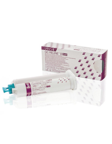 Silicona dental Reline Ii Soft Cartucho - Gc