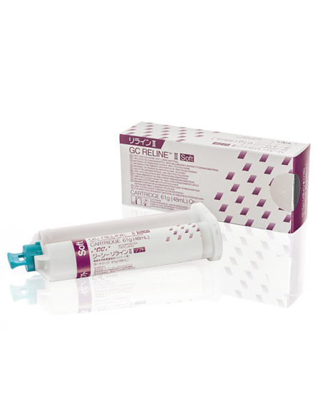 Silicona dental Reline Ii Soft Cartucho - Gc