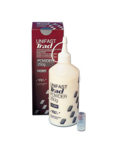 Resinas UNIFAST TRAD POLVO IVORY 100gr - Gc