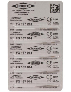 Fresa dental 167 014 FG Diamante - Horico