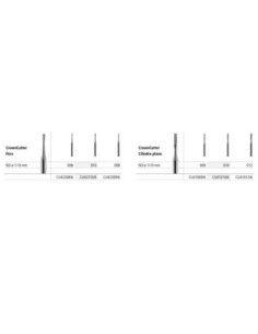 Fresa dental Crowncutter Pear Covex Tip Fgcu25010 6 - Intensiv
