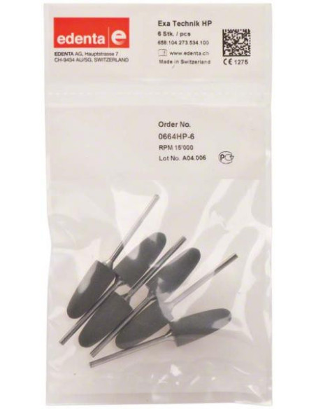 Pulidor dental 0664hp 6 Exa Technique Gris Llama - Katia