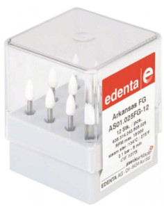 Abrasivo dental AS01 FG Arkansas Edenta - Katia