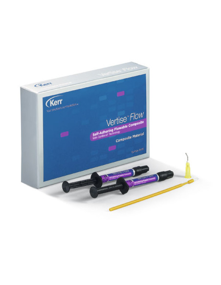 Adhesivo dental VERTISE FLOW REPOS A2 2x2gr para Composite - Kerr
