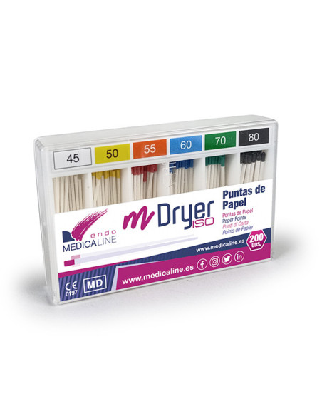 m Dryer PUNTAS PAPEL PTA COLOR N 45 80 - Medicaline