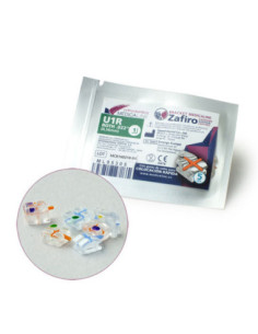Pulidor dental Bracket ML Zafiro Roth 022 U4 5R Hook rep - Medicaline