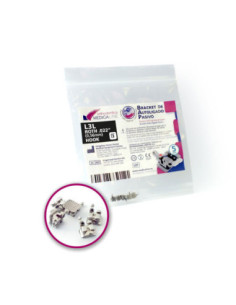 Cemento dental Bracket Ml Autoligado Pasivo Roth 022" U1L - Medicaline