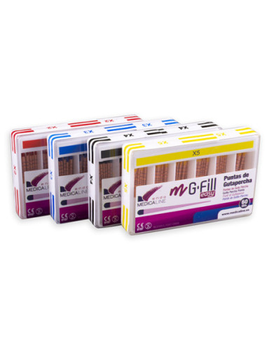 Ensanchadores m g Fill Easy GUTAPERCHA m Conic Easy X3 - Medicaline