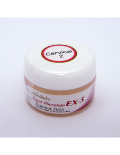 Cerámica Super Stain EX3 CERVICAL2 EX3 3gr ES para Cerámica Dental - Noritake