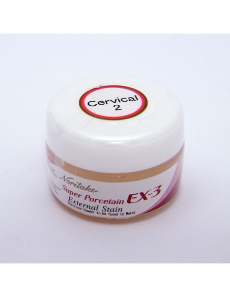 Cerámica Super Stain EX3 CERVICAL2 EX3 3gr ES para Cerámica Dental - Noritake