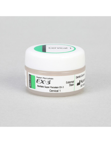 Cerámica Super Stain EX3 CERVICAL1 EX3 3gr ES para Cerámica Dental - Noritake