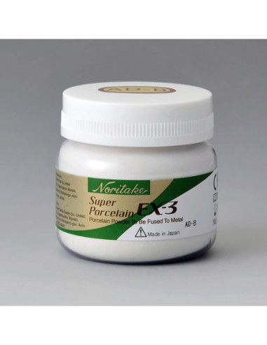 Cerámica Dentina EX3 TRANSPARENTE ADB EX3 50gr para Cerámica Dental - Noritake