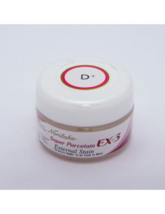 Cerámica Super Stain EX3 D+ ES EX3 3gr para Cerámica Dental - Noritake