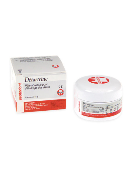 Abrasivo dental DETARTRINE PASTA PROFILAX 45gr para Profilaxis Dental - Septodont