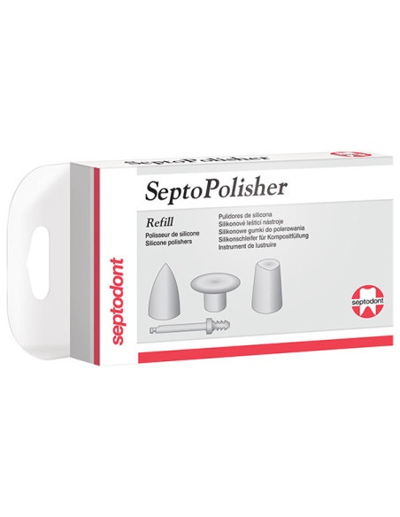 Pulidor dental Septopolisher Refill Sdo 8 Discos+1 Mandril para Composite - Septodont
