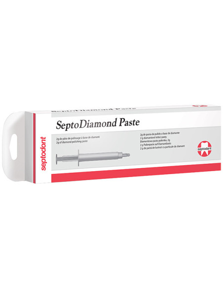 Pulidor dental SEPTODIAMOND PASTE PACK JER 2gr para Cerámica Dental - Septodont