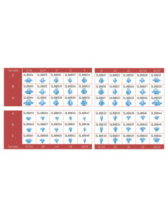 Preformas Cera 12c Preforma Individual - Silverline