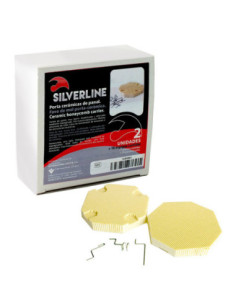 Accesorios Y Varios EX3 Portaceramica Panal Octogono para Cerámica Dental - Silverline