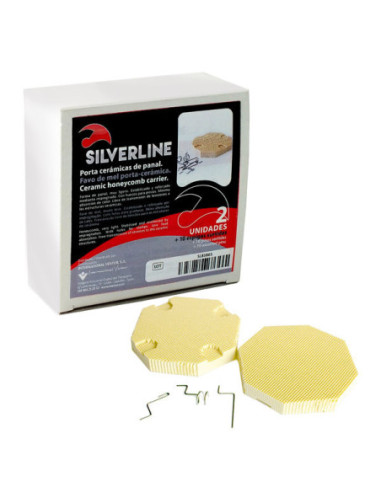 Accesorios Y Varios EX3 Portaceramica Panal Octogono para Cerámica Dental - Silverline