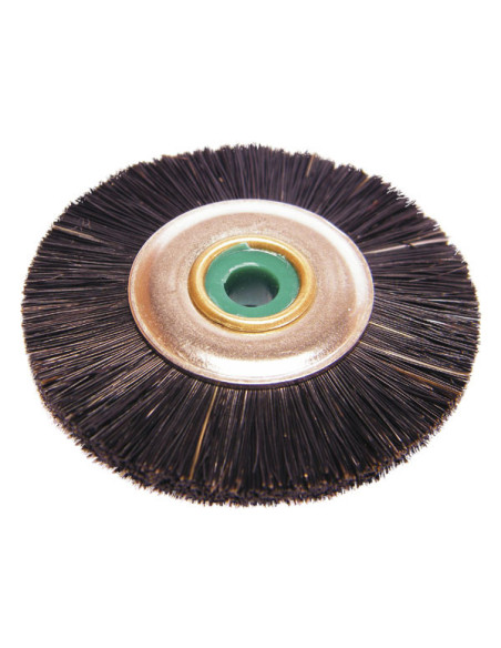 Pulidor dental Cepillo Pelo C casq plast Duro - Silverline