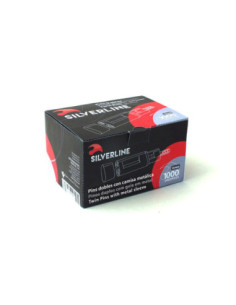 Varios Laboratorio Pins Dobles Con Camisa Metalica - Silverline
