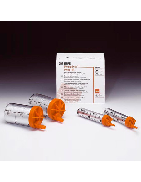 Material de impresión dental 30102 PERMADYNE PENTA H REP +2x60ml para Impresión Dental - Solventum