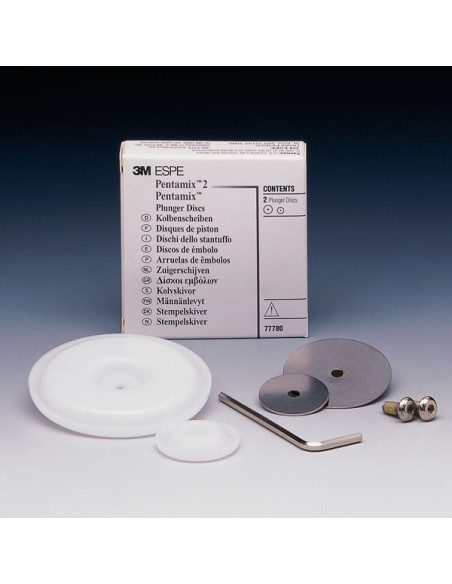 Material de impresión dental 77780 Discos Embolo Pentamix para Impresión Dental - Solventum
