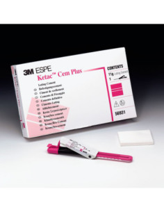 Cemento dental 56931 Ketac cem Plus Kit Intro - Solventum
