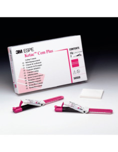 Cemento dental 56930 KETAC CEM PLUS CLICKLER REP 2x11gr - Solventum